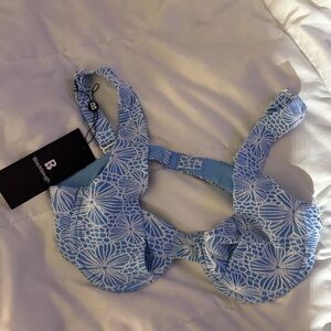 Black bough bikini 
Nwt 
Never worn 
Size xl 
Blue
